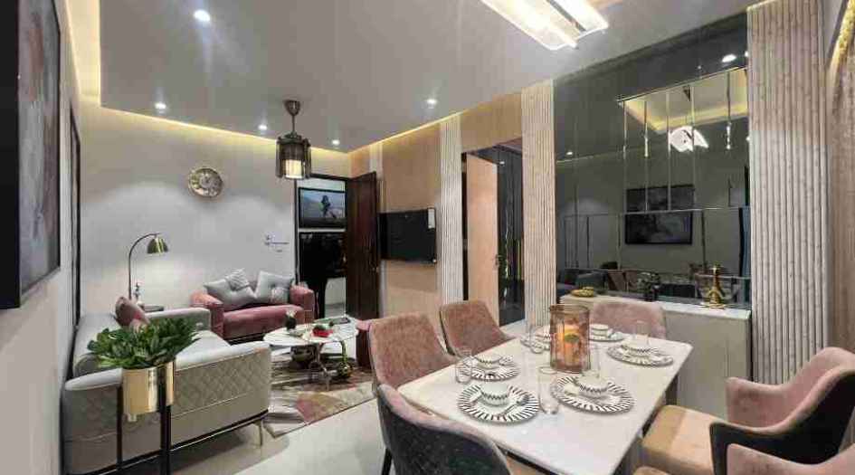 Proviso-Maple-Woods-Actual-Flat-3-BHK-Dining-Area