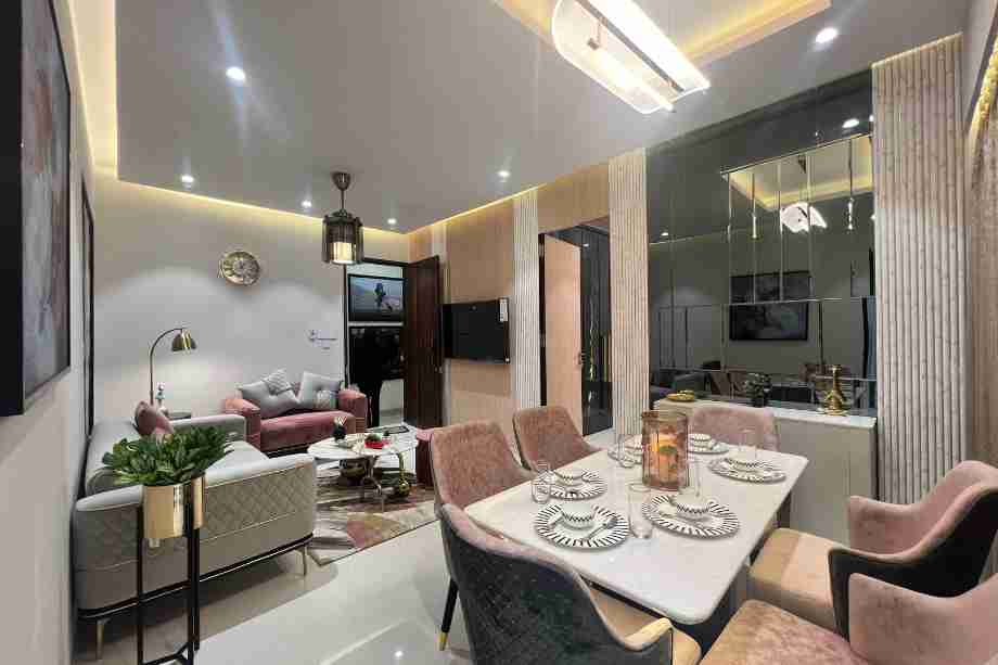 Proviso-Maple-Woods-Actual-Flat-3-BHK-Dining-Area-Ramu-Limaje-Nagar-Airoli